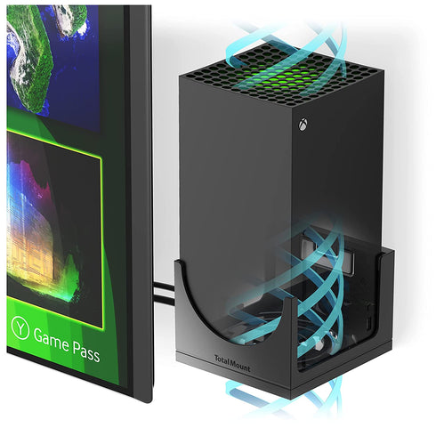 TotalMount – Wall Mount for Xbox Series X – Mounts Xbox Series X on a Wall by Your TV (Standard Bundle: Wall Mount)